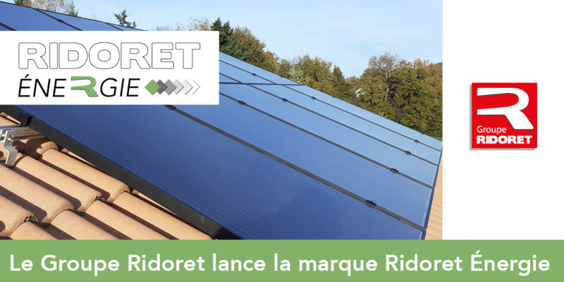 marque Ridoret Énergie - panneaux photovoltaïques