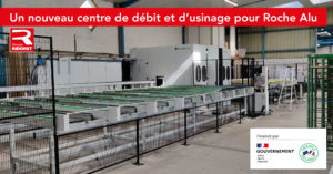 Centre de débit et d'usinage pour la fabrication de menuiseries aluminium