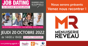 job dating Menuiserie Reveau